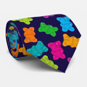 Cravate Motif des ours de gomme (Roulé)