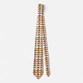 Cravate Motif des pyramides égyptiennes (Devant)