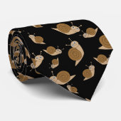Cravate Motif d'escargot (Roulé)