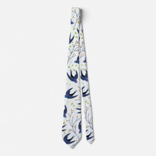 Cravate Motif d'hirondelle