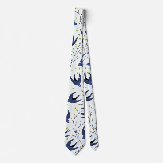 Cravate Motif d'hirondelle (Devant)