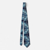 Cravate Motif diamant céleste (Dos)