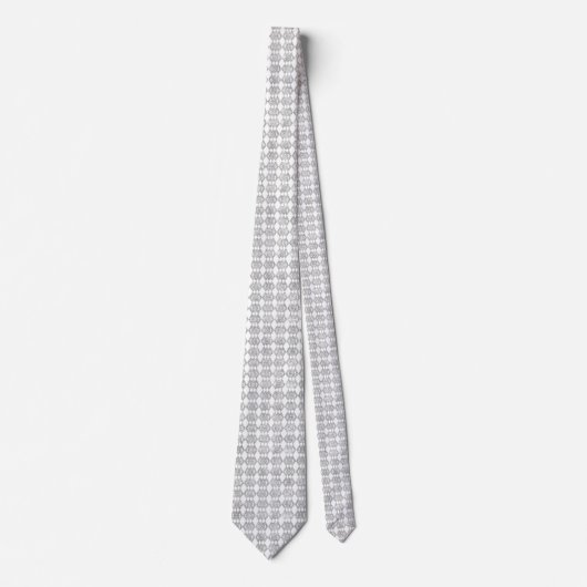 Cravate Motif diamant de chevauchement Parties scintillant (Devant)