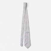 Cravate Motif diamant de chevauchement Parties scintillant (Dos)