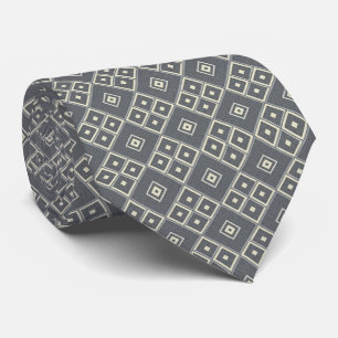 Cravate Motif diamant géométrique moderne
