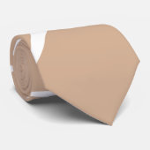 Cravate Motif d'impression de girafe dans le beige (Roulé)