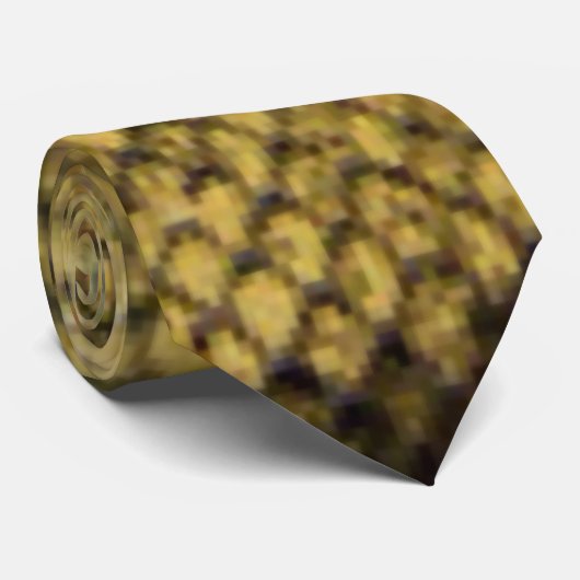 Cravate Motif d'impression de peau de serpent (Roulé)