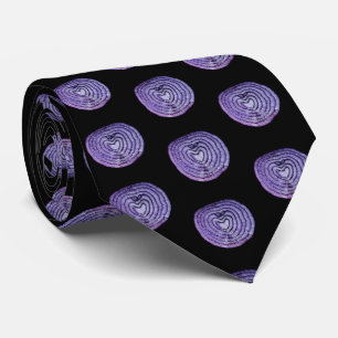 Cravate Motif d'oignon rouge
