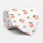 Cravate Motif douce pêche d'été (Roulé)