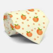 Cravate Motif douce pêche d'été (Roulé)