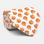 Cravate Motif douce pêche d'été (Roulé)
