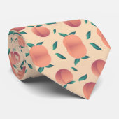 Cravate Motif douce pêche d'été (Roulé)