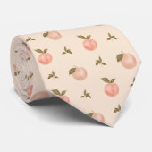 Cravate Motif douce pêche d'été (Roulé)