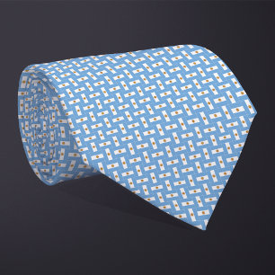 Cravate Motif du drapeau argentin