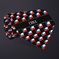 Motif du drapeau du Chili vague
