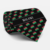 Cravate Motif du drapeau du Malawi (Roulé)