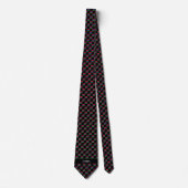 Cravate Motif du drapeau gambien Wavy (Devant)