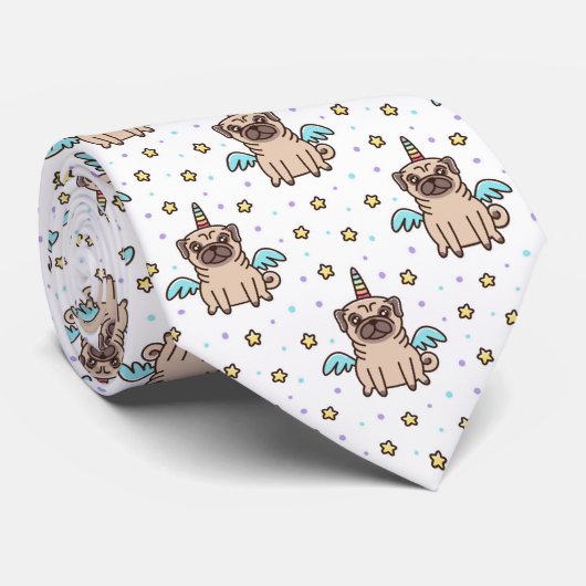Cravate Motif d'Unipug (Roulé)
