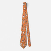 Cravate Motif effrayant d'Halloween (Devant)