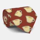 Cravate Motif Eggnog (Roulé)