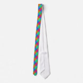 Cravate Motif élégant Rainbow (Dos)