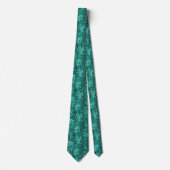 Cravate Motif Emerald Scale (Devant)