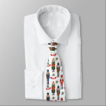 Cravate Motif en carrelage de noix de Noël festif<br><div class="desc">Cravate motif en carrelage de noix de Noël festif</div>