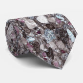 Cravate Motif en pierre naturelle (Roulé)