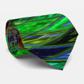 Cravate Motif en verre (Roulé)