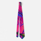 Cravate Motif esthétique de couleur vibrante (Dos)