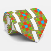 Cravate Motif ethnique européen (Roulé)