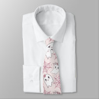 Motif fantôme Halloween rose pastel Kawaii