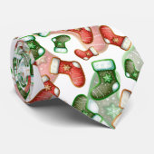Cravate Motif Festive (Roulé)
