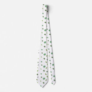 Cravate Motif feuille