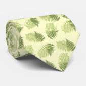 Cravate Motif Feuille Fern (Roulé)