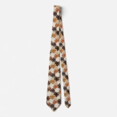 Cravate Motif fleur Boho Matisse  (Devant)