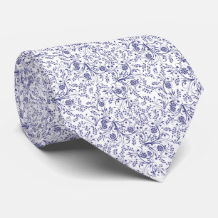 Cravate Motif Fleur sauvage été