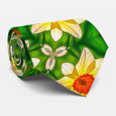 Cravate Motif Fleurs de Pâques Bell (Roulé)