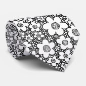 Cravate Motif floral (Roulé)