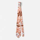 Cravate Motif floral (Devant)