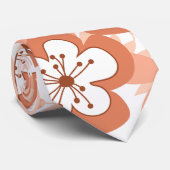 Cravate Motif floral (Roulé)