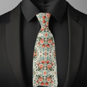 Cravate Motif Floral Formel