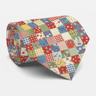 Cravate Motif floral grandmillénaire