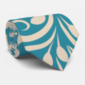 Cravate Motif floral incolore (Roulé)