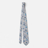 Cravate Motif floral mignon, fleurs, motif floral (Dos)