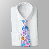 Cravate Motif floral tendance #6 (Attaché)