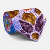Cravate Motif floral tendance #8 (Roulé)