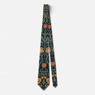 Cravate Motif floral vintage Chèvrefeuille de William Morr