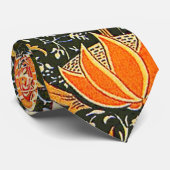 Cravate Motif floral vintage William Morris Cray (Roulé)