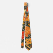 Cravate Motif floral vintage William Morris Cray (Dos)